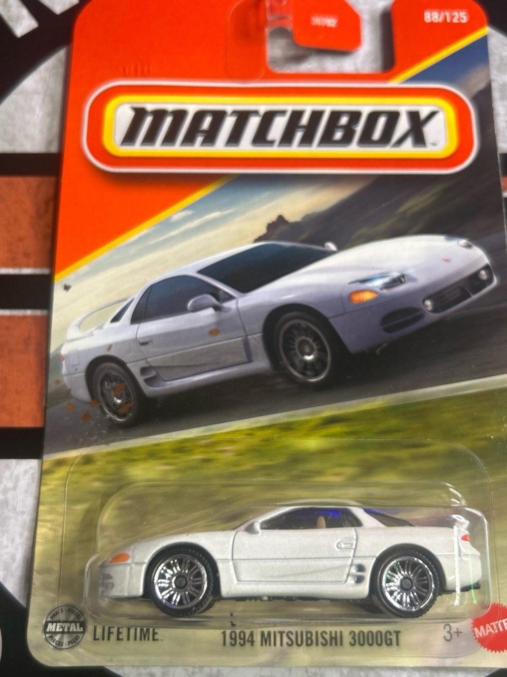 Matchbox 1994 Mitsubishi 3000GT Die-Cast Car - White